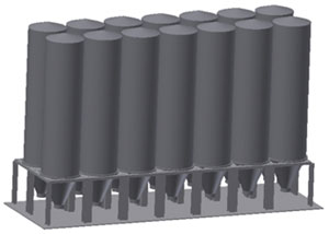 Cálculo estrutural para silos de armazenamento Cálculo estrutural para silos de armazenamento